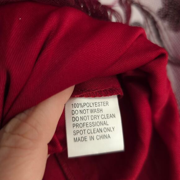 MAC DUGGAL 67541 Embellished Illusion Long Sleeve Dress Size 20W NWOT - Picture 12 of 12